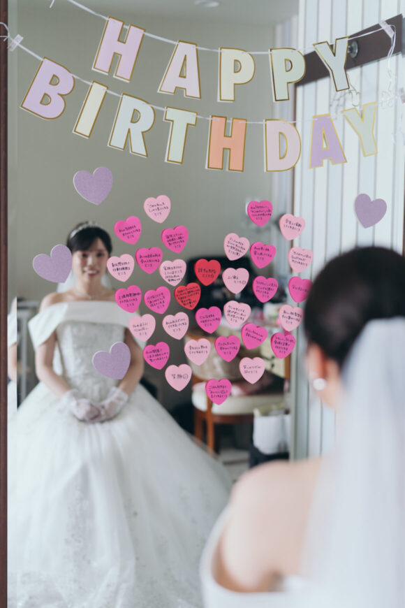 「100本のバラに込めた、一生の約束」の結婚式の様子｜長岡市の結婚式場リアーレ