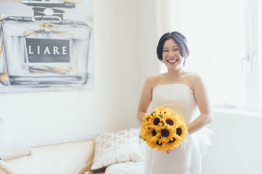 「笑顔も幸せも、みんなで分かち合う一日」の結婚式の様子｜長岡市の結婚式場リアーレ