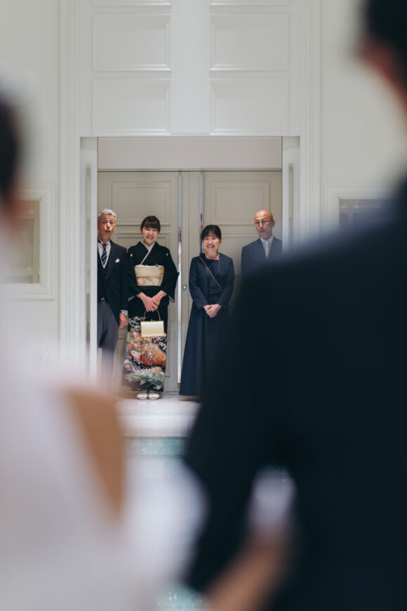 「祝福が舞い上がる、ふたりの晴れの日」の結婚式の様子｜長岡市の結婚式場リアーレ