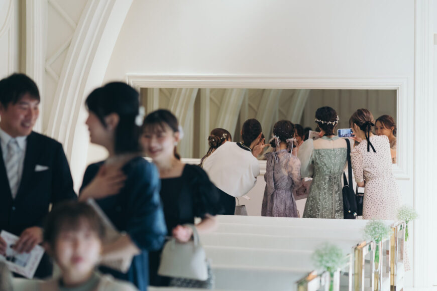 「100本のバラに込めた、一生の約束」の結婚式の様子｜長岡市の結婚式場リアーレ