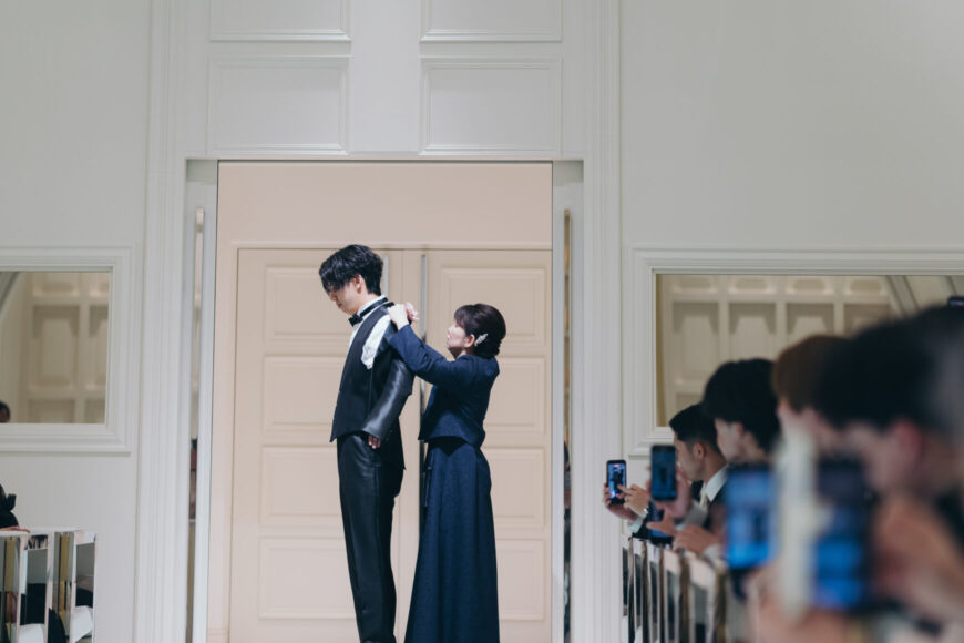 「祝福が舞い上がる、ふたりの晴れの日」の結婚式の様子｜長岡市の結婚式場リアーレ