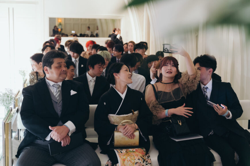 「笑顔も幸せも、みんなで分かち合う一日」の結婚式の様子｜長岡市の結婚式場リアーレ