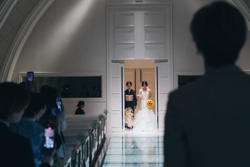 「笑顔も幸せも、みんなで分かち合う一日」の結婚式の様子｜長岡市の結婚式場リアーレ