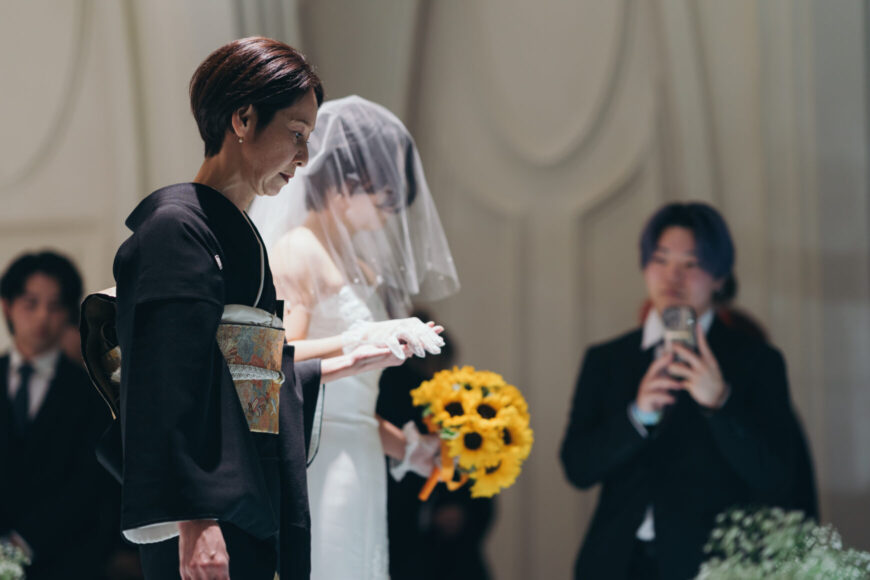 「笑顔も幸せも、みんなで分かち合う一日」の結婚式の様子｜長岡市の結婚式場リアーレ