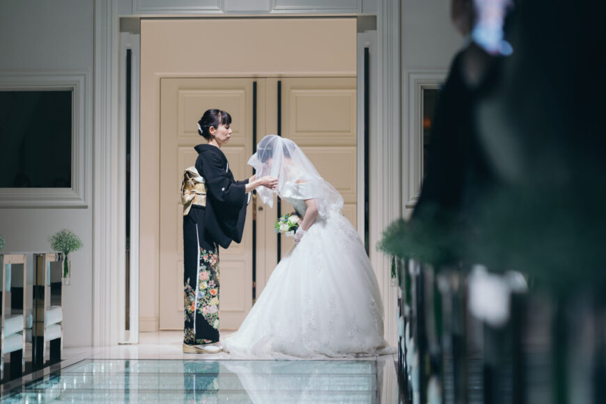 「100本のバラに込めた、一生の約束」の結婚式の様子｜長岡市の結婚式場リアーレ