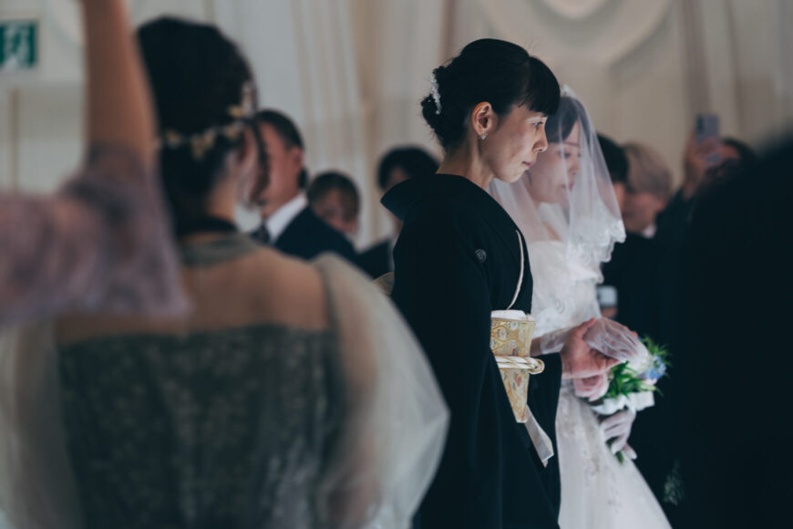 「100本のバラに込めた、一生の約束」の結婚式の様子｜長岡市の結婚式場リアーレ