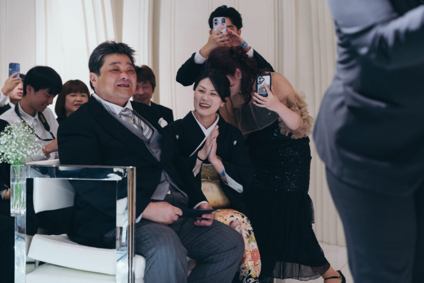 「笑顔も幸せも、みんなで分かち合う一日」の結婚式の様子｜長岡市の結婚式場リアーレ
