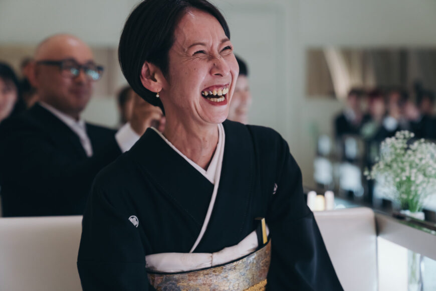 「笑顔も幸せも、みんなで分かち合う一日」の結婚式の様子｜長岡市の結婚式場リアーレ