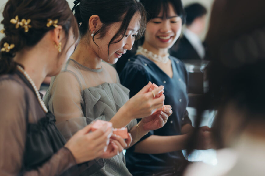 「100本のバラに込めた、一生の約束」の結婚式の様子｜長岡市の結婚式場リアーレ