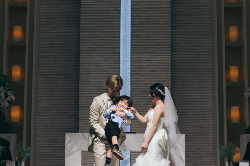 「笑顔も幸せも、みんなで分かち合う一日」の結婚式の様子｜長岡市の結婚式場リアーレ