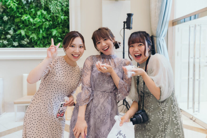 「100本のバラに込めた、一生の約束」の結婚式の様子｜長岡市の結婚式場リアーレ