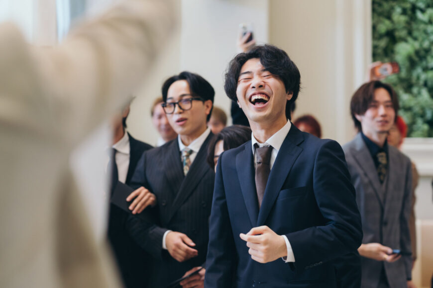 「笑顔も幸せも、みんなで分かち合う一日」の結婚式の様子｜長岡市の結婚式場リアーレ