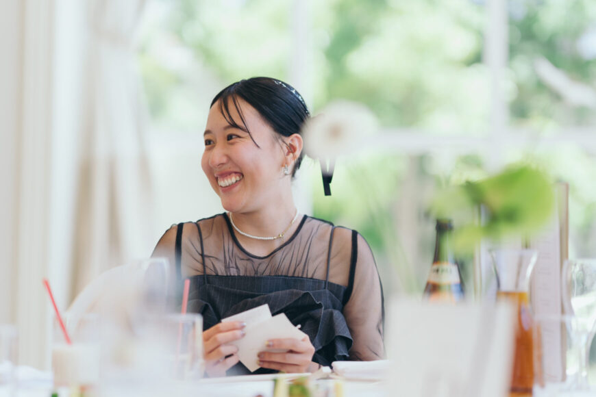 「祝福が舞い上がる、ふたりの晴れの日」の結婚式の様子｜長岡市の結婚式場リアーレ