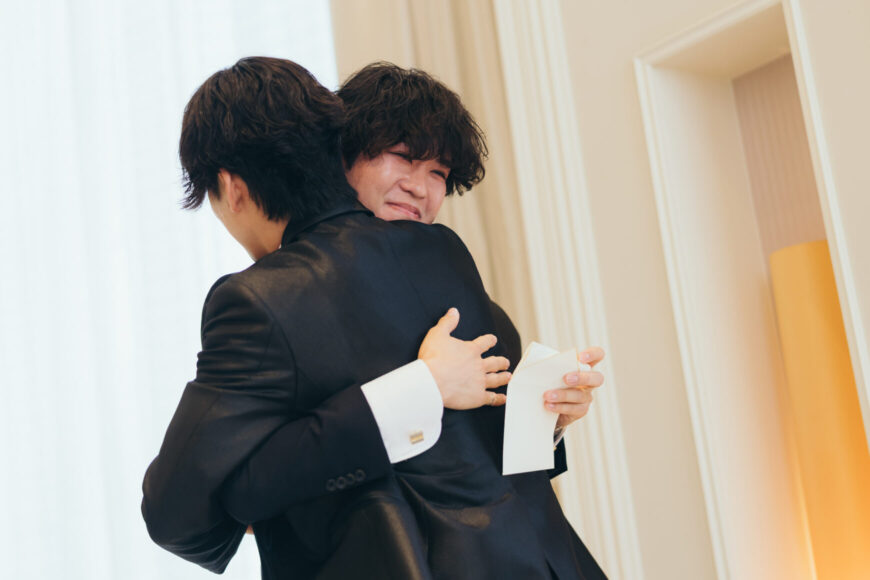 「祝福が舞い上がる、ふたりの晴れの日」の結婚式の様子｜長岡市の結婚式場リアーレ