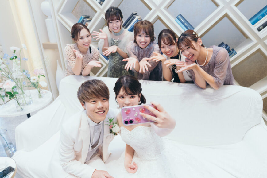 「100本のバラに込めた、一生の約束」の結婚式の様子｜長岡市の結婚式場リアーレ