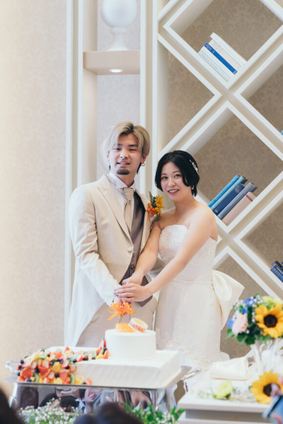 「笑顔も幸せも、みんなで分かち合う一日」の結婚式の様子｜長岡市の結婚式場リアーレ