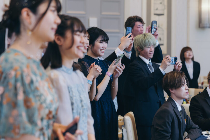 「笑顔も幸せも、みんなで分かち合う一日」の結婚式の様子｜長岡市の結婚式場リアーレ