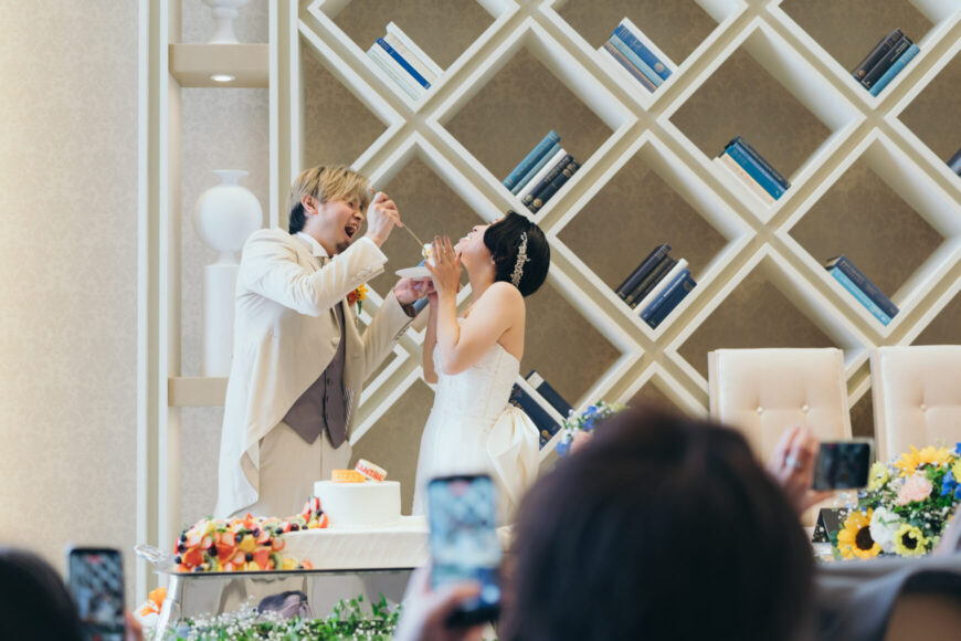 「笑顔も幸せも、みんなで分かち合う一日」の結婚式の様子｜長岡市の結婚式場リアーレ