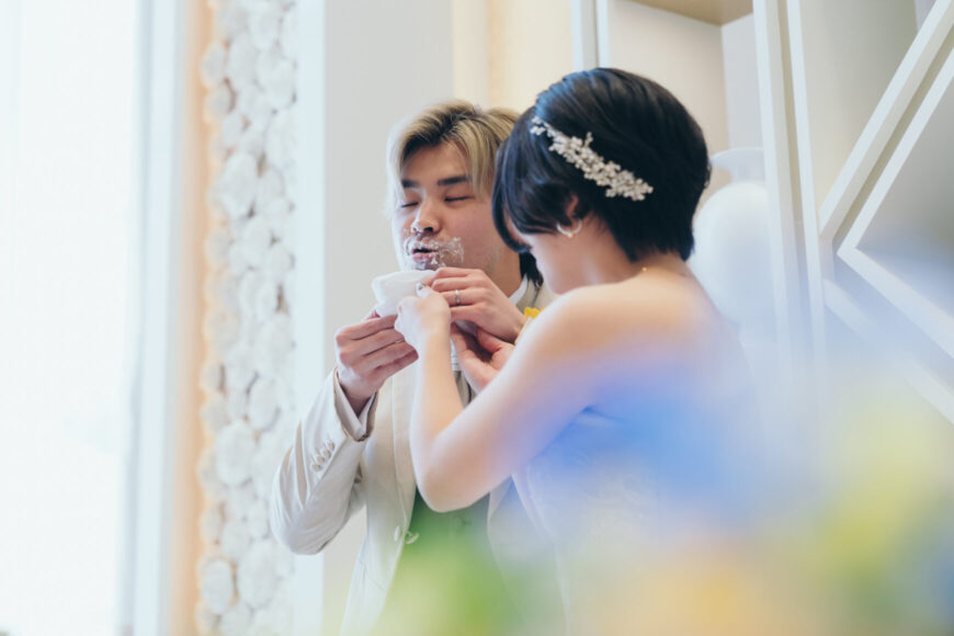 「笑顔も幸せも、みんなで分かち合う一日」の結婚式の様子｜長岡市の結婚式場リアーレ