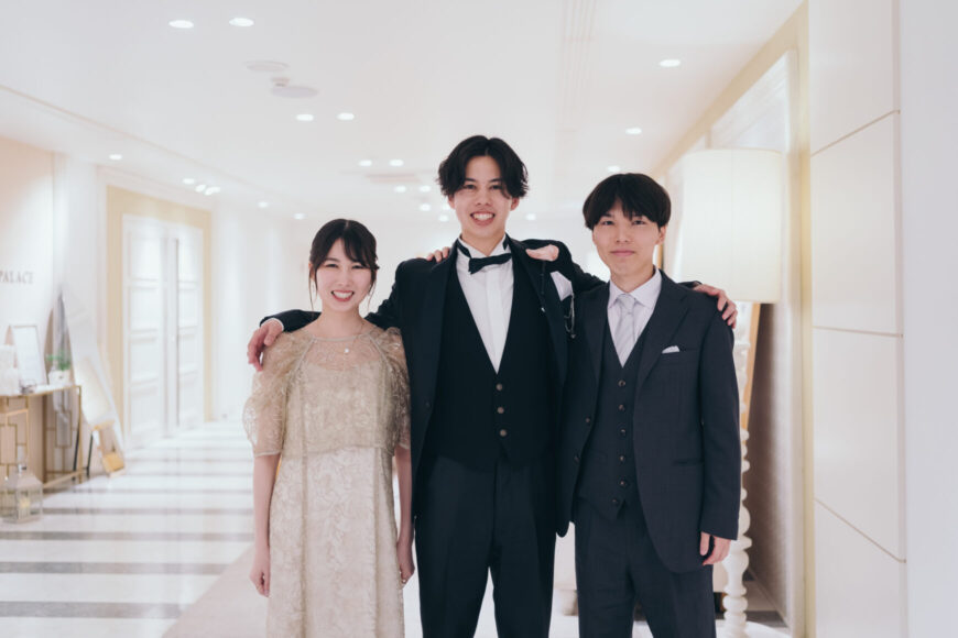 「祝福が舞い上がる、ふたりの晴れの日」の結婚式の様子｜長岡市の結婚式場リアーレ