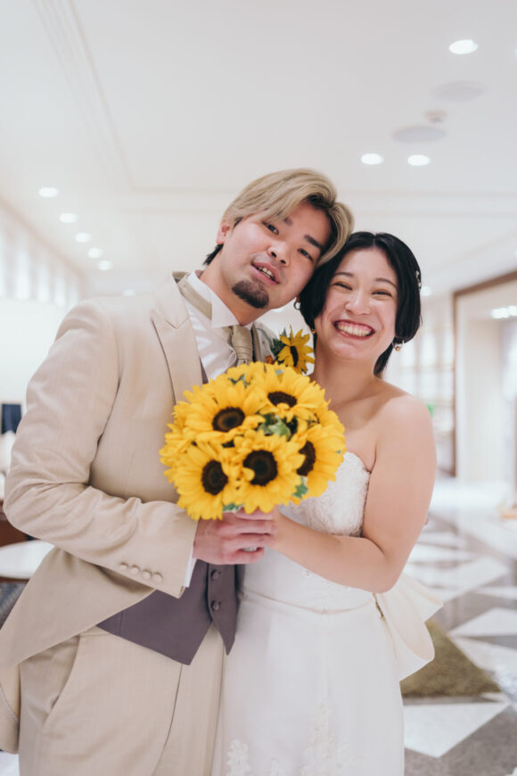 「笑顔も幸せも、みんなで分かち合う一日」の結婚式の様子｜長岡市の結婚式場リアーレ