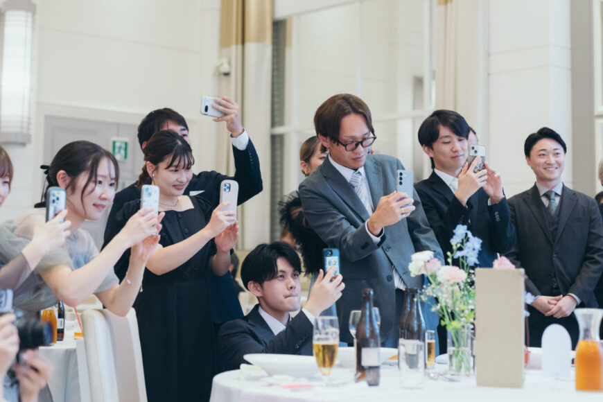 「100本のバラに込めた、一生の約束」の結婚式の様子｜長岡市の結婚式場リアーレ