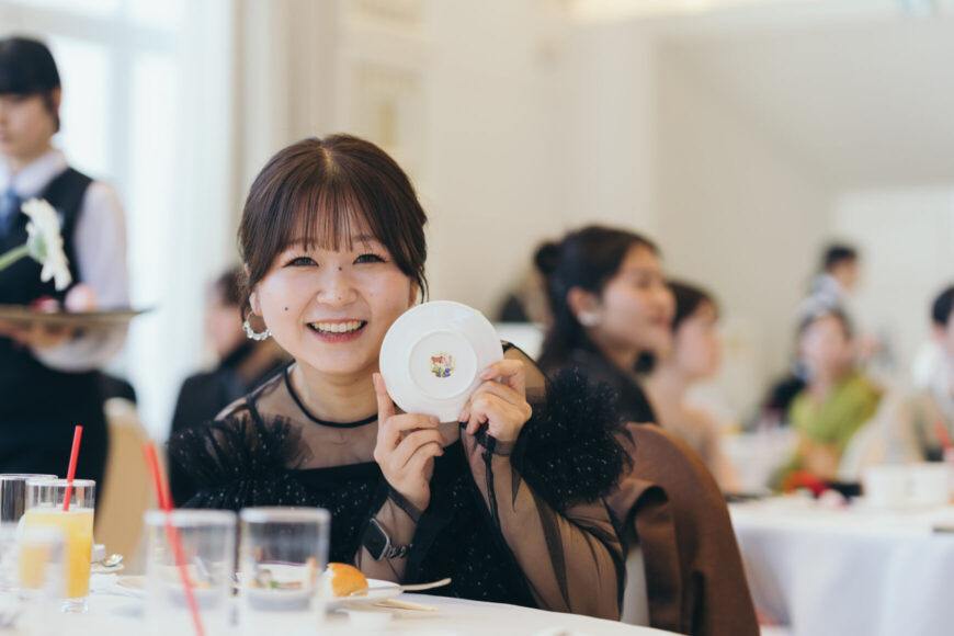「祝福が舞い上がる、ふたりの晴れの日」の結婚式の様子｜長岡市の結婚式場リアーレ