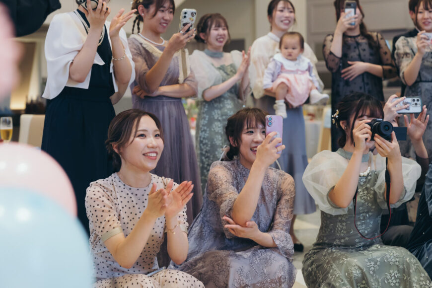 「100本のバラに込めた、一生の約束」の結婚式の様子｜長岡市の結婚式場リアーレ