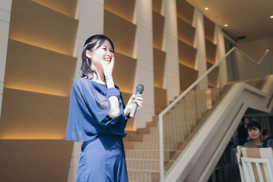 「笑顔も幸せも、みんなで分かち合う一日」の結婚式の様子｜長岡市の結婚式場リアーレ