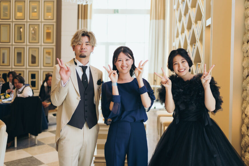 「笑顔も幸せも、みんなで分かち合う一日」の結婚式の様子｜長岡市の結婚式場リアーレ