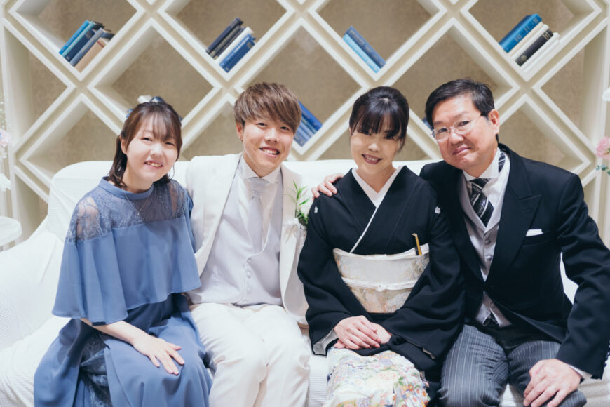 「100本のバラに込めた、一生の約束」の結婚式の様子｜長岡市の結婚式場リアーレ