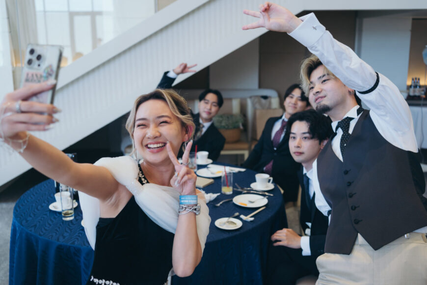 「笑顔も幸せも、みんなで分かち合う一日」の結婚式の様子｜長岡市の結婚式場リアーレ