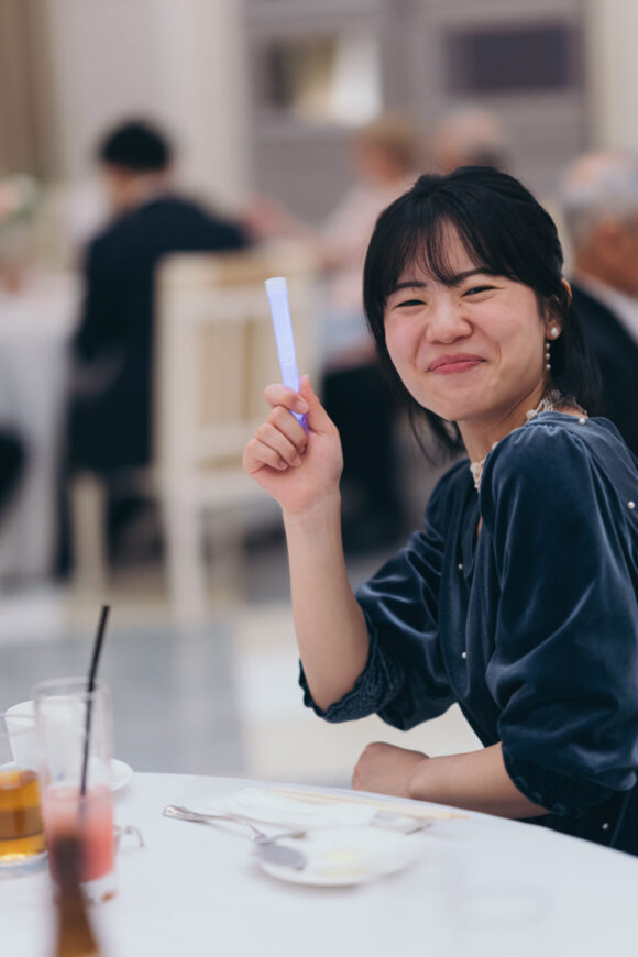 「100本のバラに込めた、一生の約束」の結婚式の様子｜長岡市の結婚式場リアーレ
