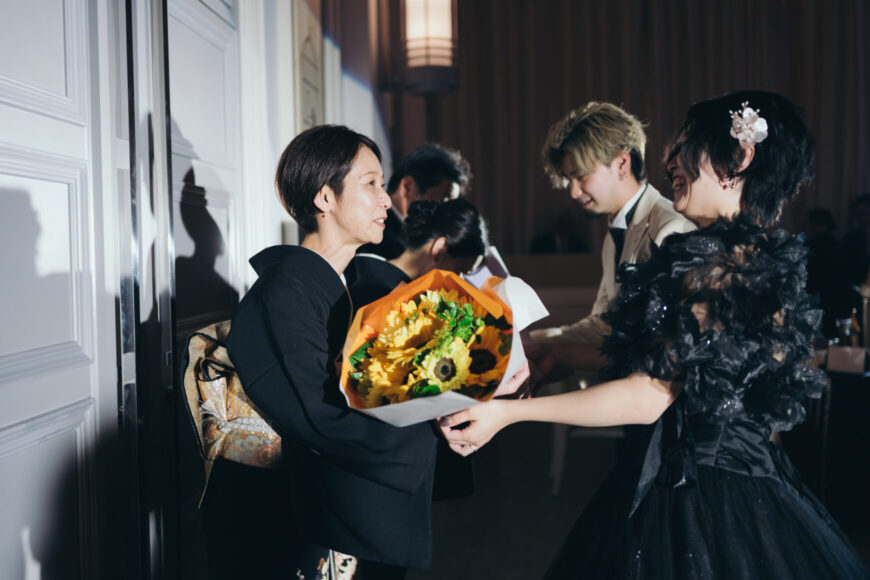 「笑顔も幸せも、みんなで分かち合う一日」の結婚式の様子｜長岡市の結婚式場リアーレ
