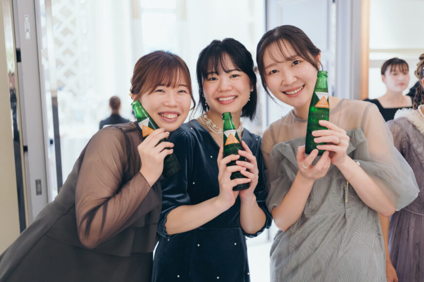 「100本のバラに込めた、一生の約束」の結婚式の様子｜長岡市の結婚式場リアーレ