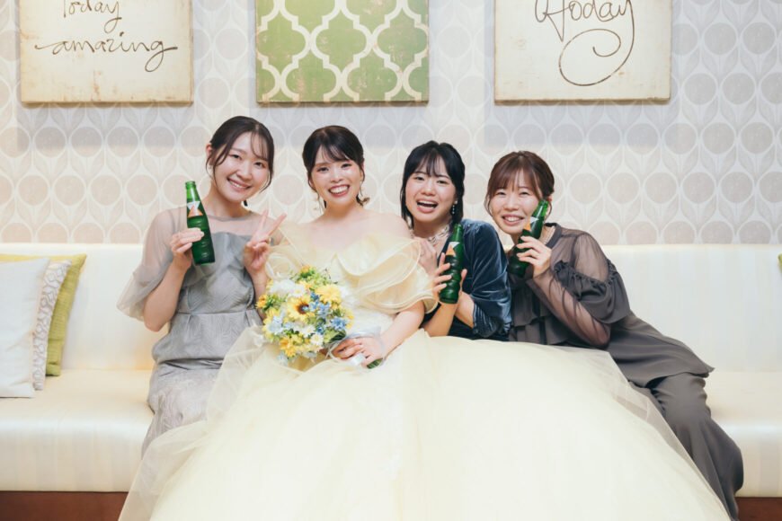 「100本のバラに込めた、一生の約束」の結婚式の様子｜長岡市の結婚式場リアーレ