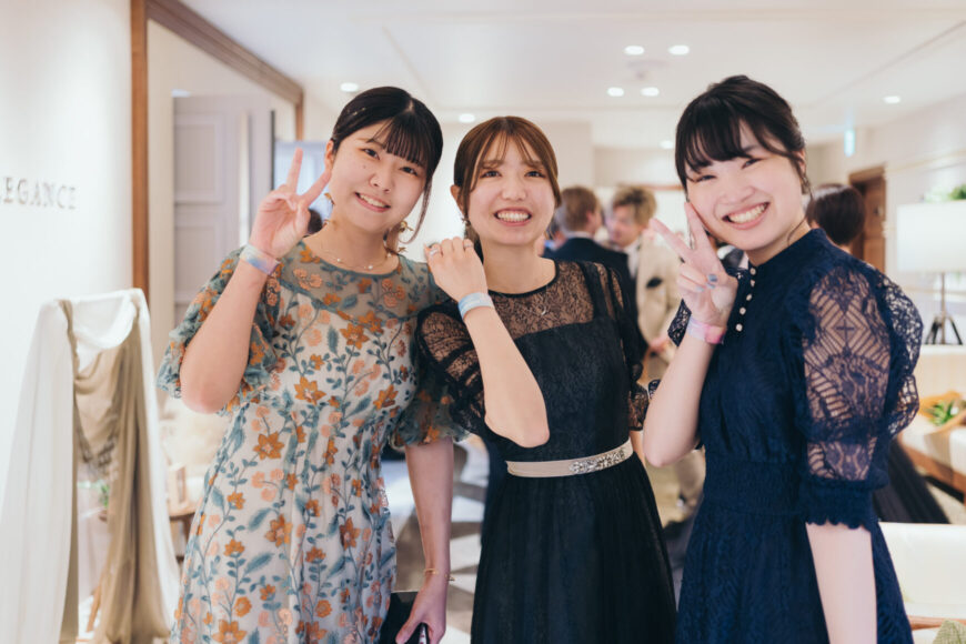 「笑顔も幸せも、みんなで分かち合う一日」の結婚式の様子｜長岡市の結婚式場リアーレ