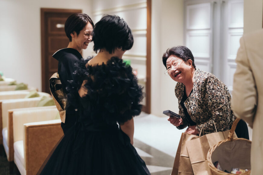 「笑顔も幸せも、みんなで分かち合う一日」の結婚式の様子｜長岡市の結婚式場リアーレ