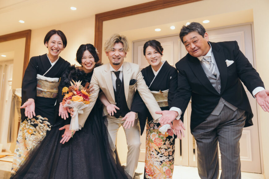 「笑顔も幸せも、みんなで分かち合う一日」の結婚式の様子｜長岡市の結婚式場リアーレ