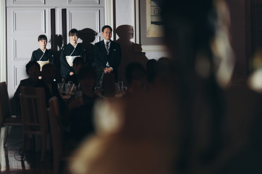 「100本のバラに込めた、一生の約束」の結婚式の様子｜長岡市の結婚式場リアーレ