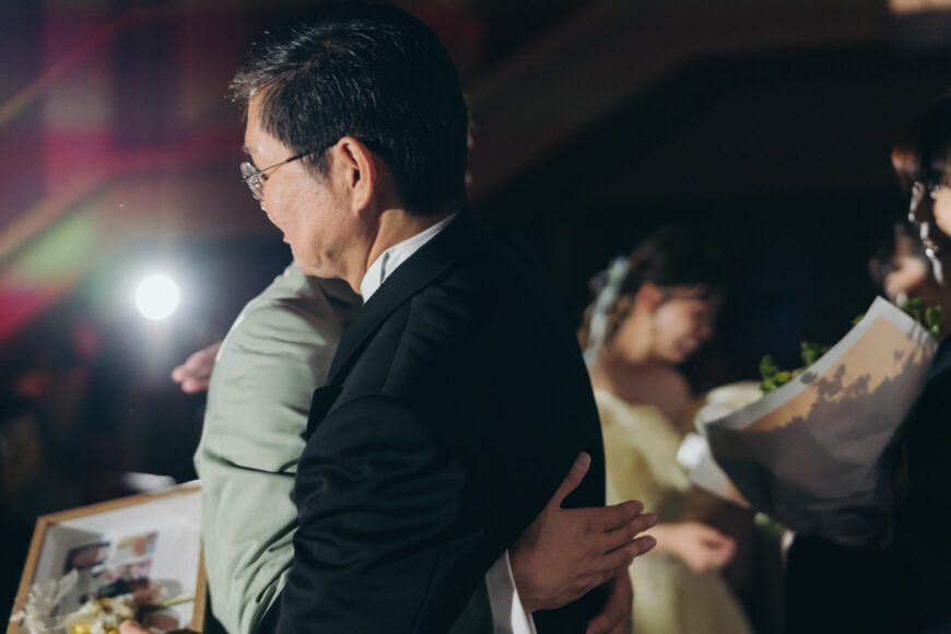 「100本のバラに込めた、一生の約束」の結婚式の様子｜長岡市の結婚式場リアーレ