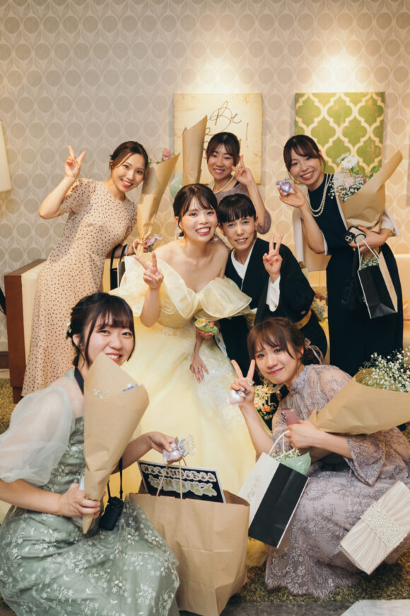 「100本のバラに込めた、一生の約束」の結婚式の様子｜長岡市の結婚式場リアーレ